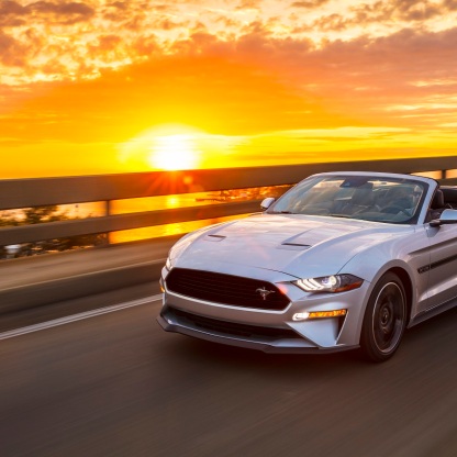 California Special returns with a new limited-edition design package for 2019 Mustang GT that commemorates visual cues of the 1968 original while celebrating modern Mustang performance and style
